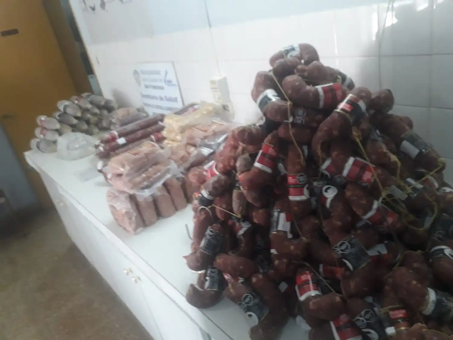 La mercadería quedó depositada a la espera de la determinación de la Justicia de Faltas