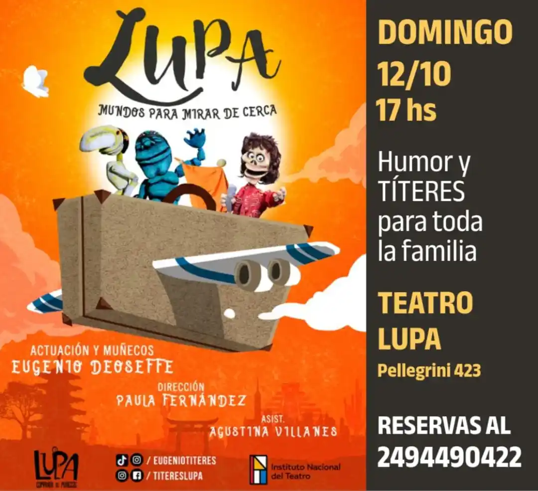 agenda cultural Teatro Lupa