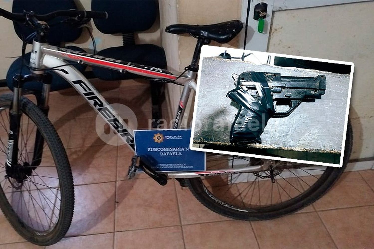 A punta de pistola, habría robado una costosa bicicleta: requisa domiciliaria con resultados positivos