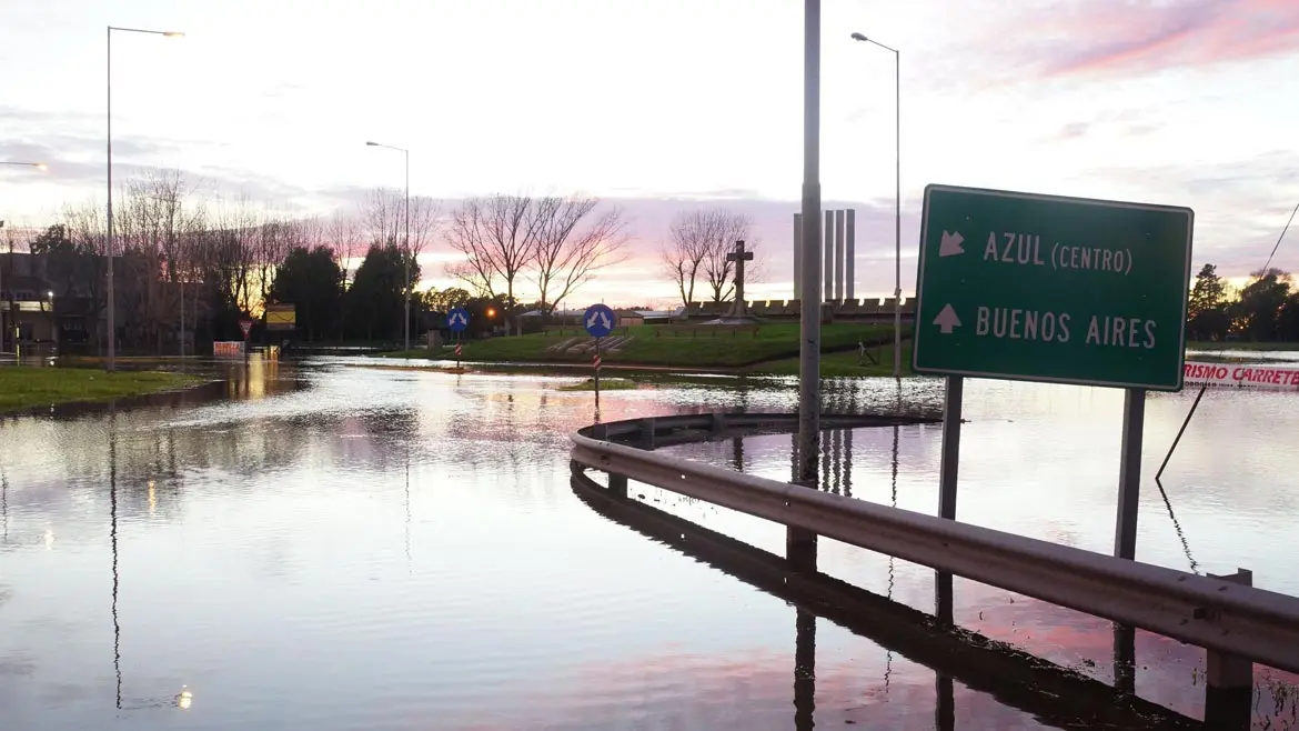 Media Provincia bajo el agua: 56 distritos en emergencia