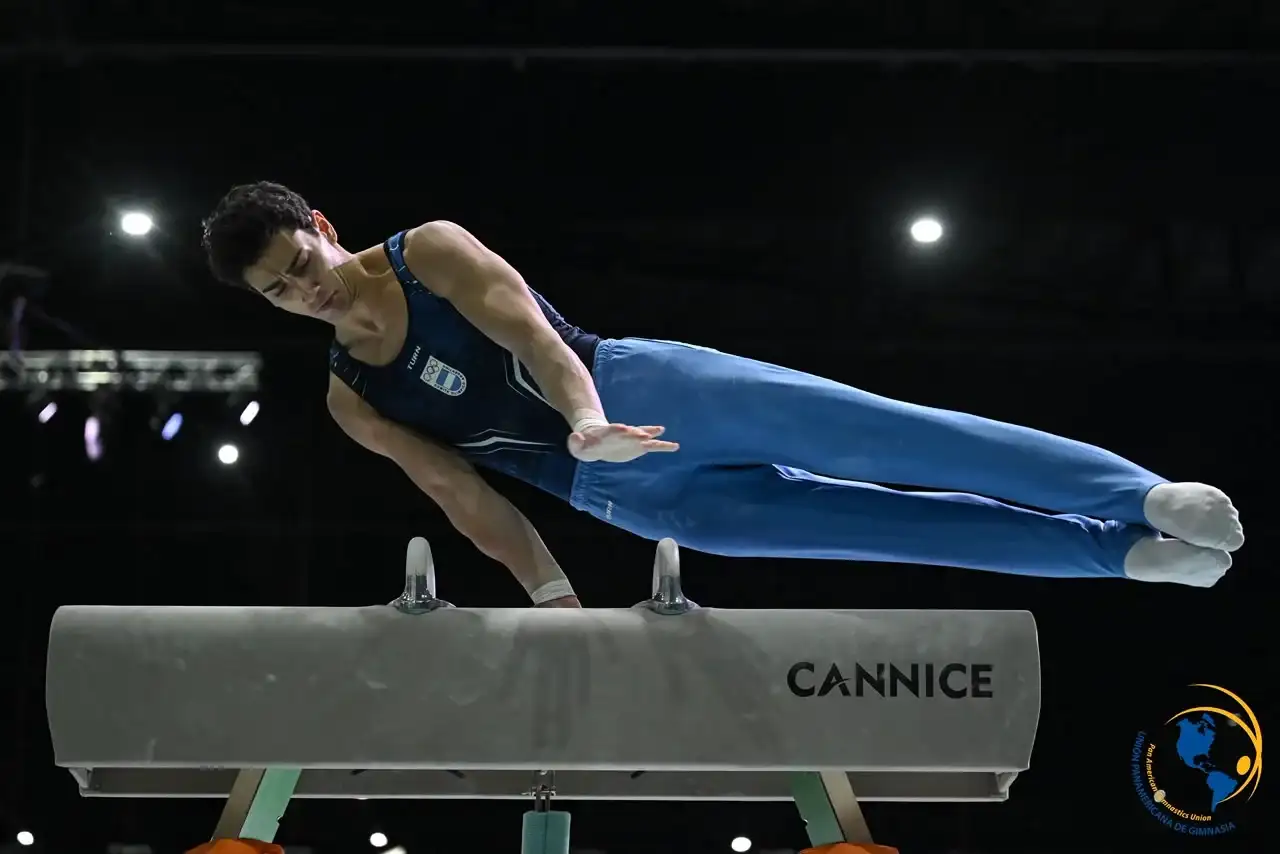 Luca Alfieri, el atleta será protagonista de los Suramericanos.