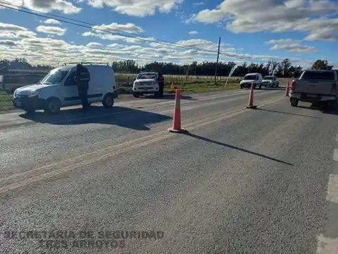 Ocho infracciones tras operativos realizados sobre Ruta 3