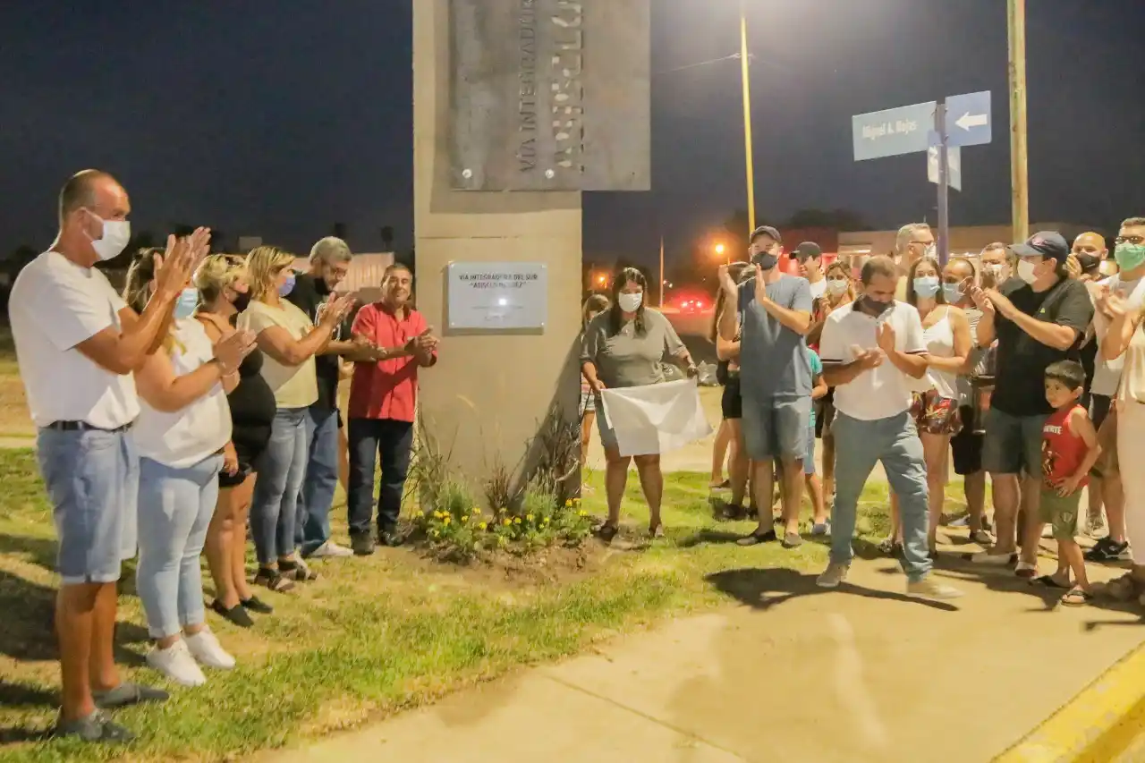 Quedó inaugurada la primera Vía Integradora del Sur