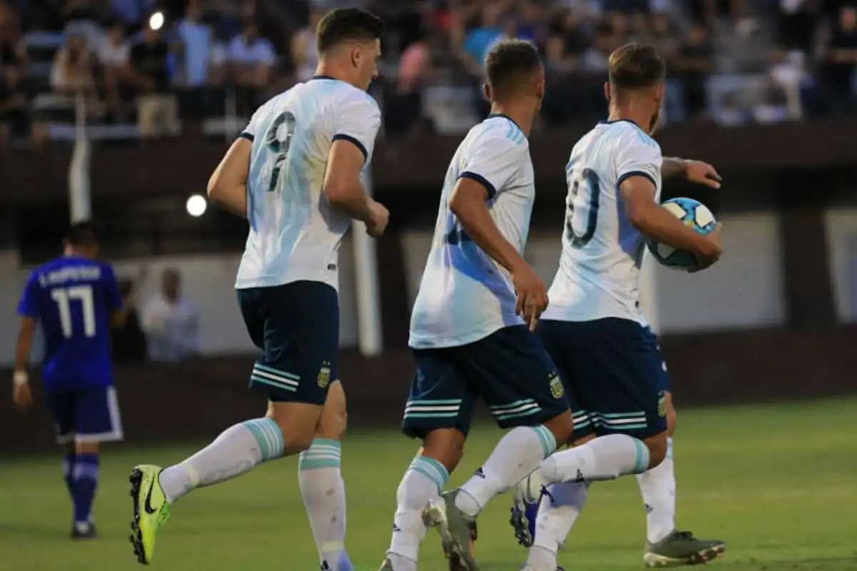 La Selección Sub 23 le ganó a Dinamarca