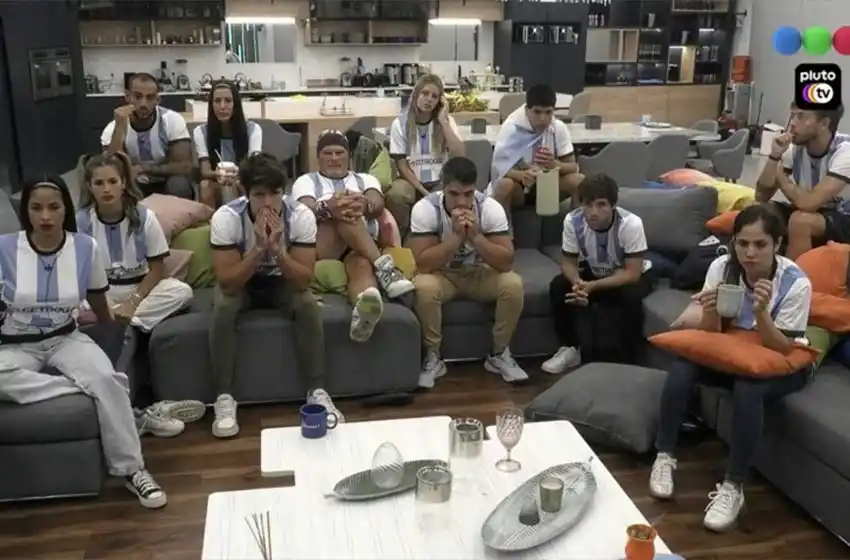 Los participantes de Gran Hermano pudieron ver el debut de la Selección Argentina en el Mundial