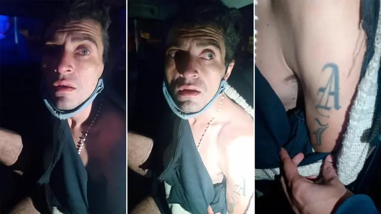 Así fue la detención de Leonardo Doval, el hombre acusado por el femicidio de Villa Luzuriaga