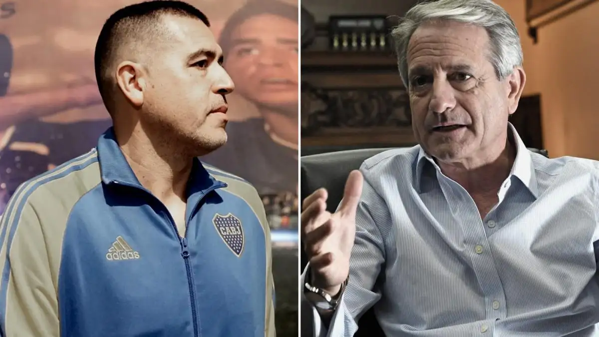 Ibarra y Riquelme, los candidatos a presidente de Boca.