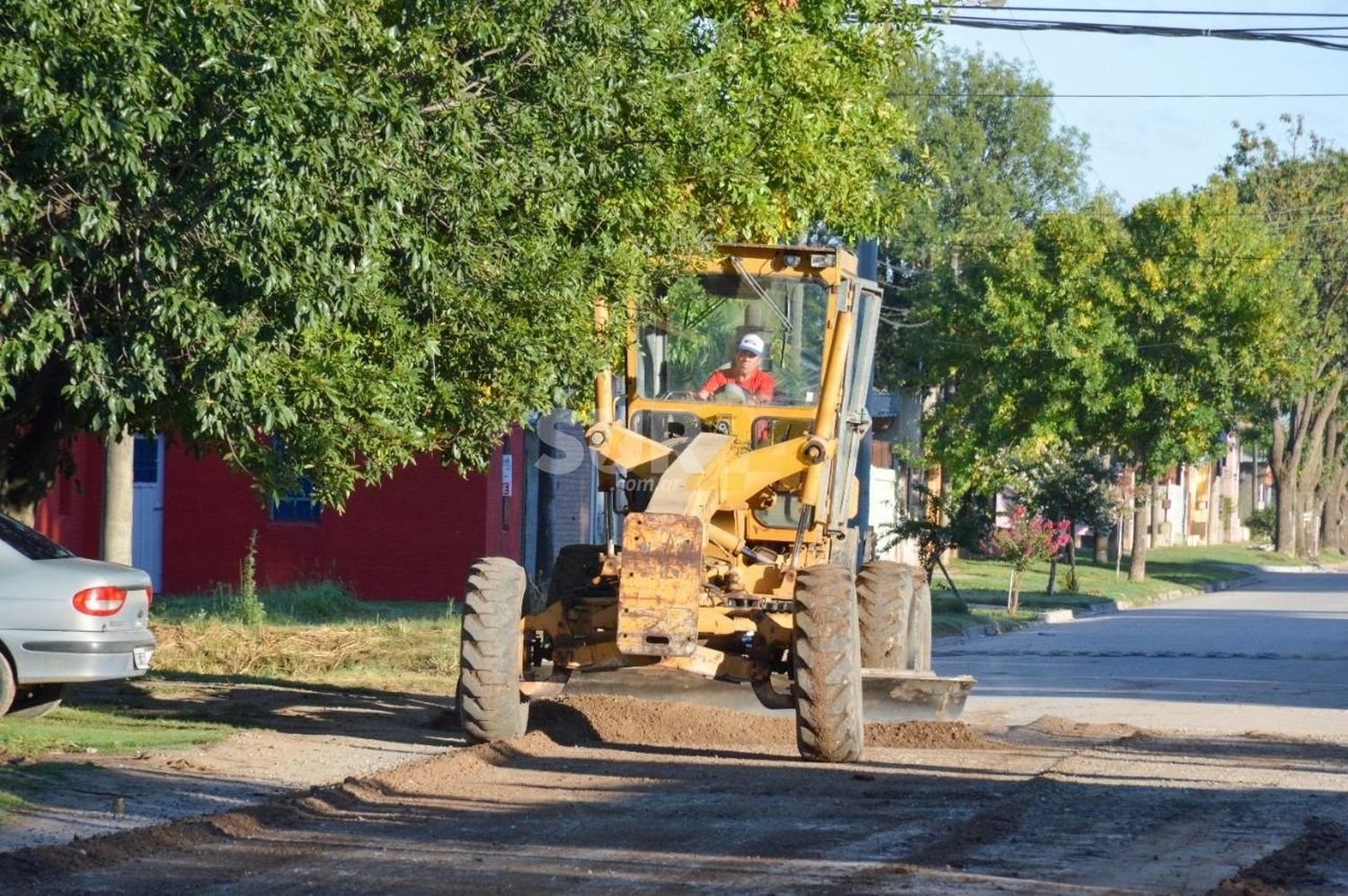 El gobierno municipal avanza con el pavimento en barrio Ciudad Nueva