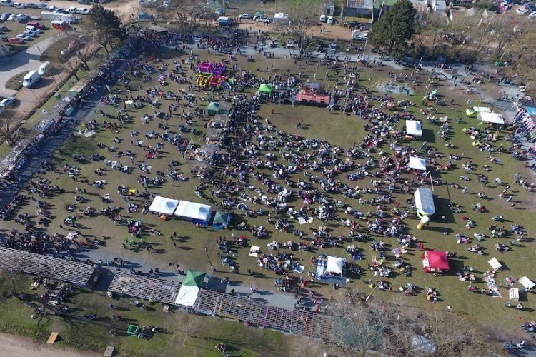 La fiesta ya es convirtió en una tradición