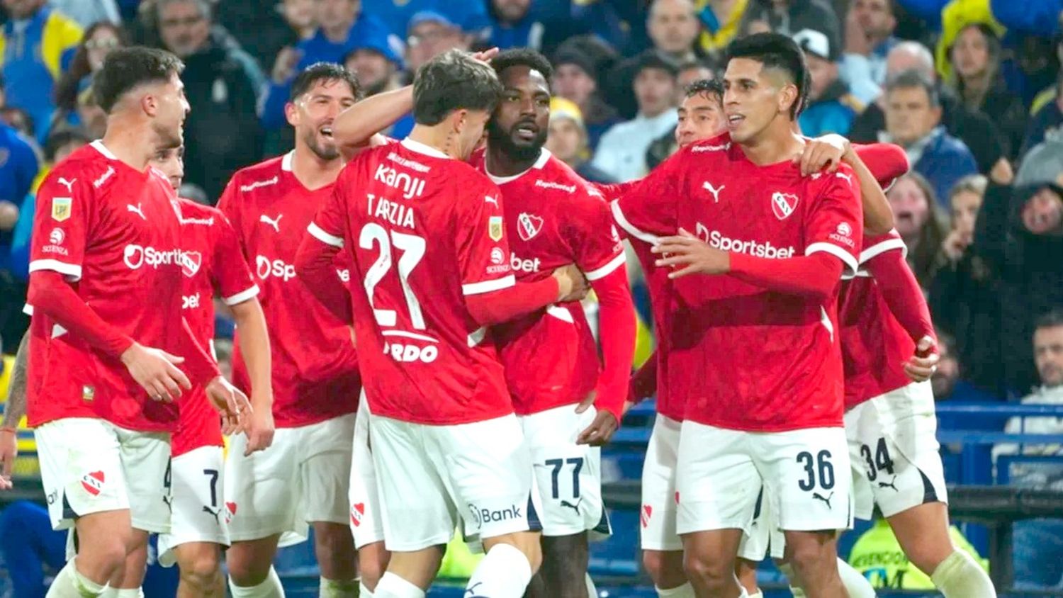 Con un golazo de Angulo, Independiente le ganó a Boca y lo eliminó en La Bombonera