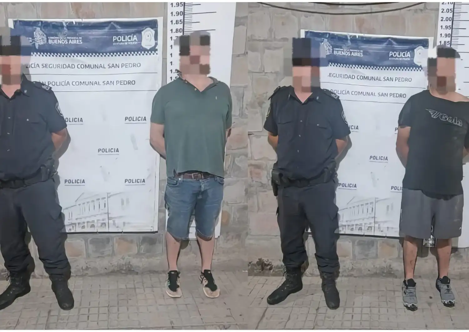 turistas aprehendidos