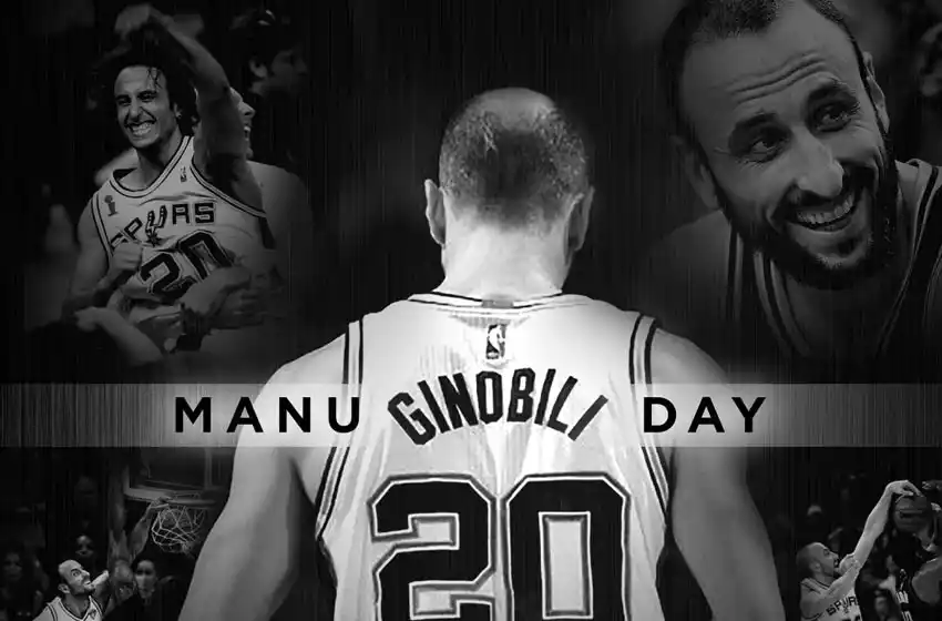 Este jueves en San Antonio, será el «Manu Ginóbili Day»