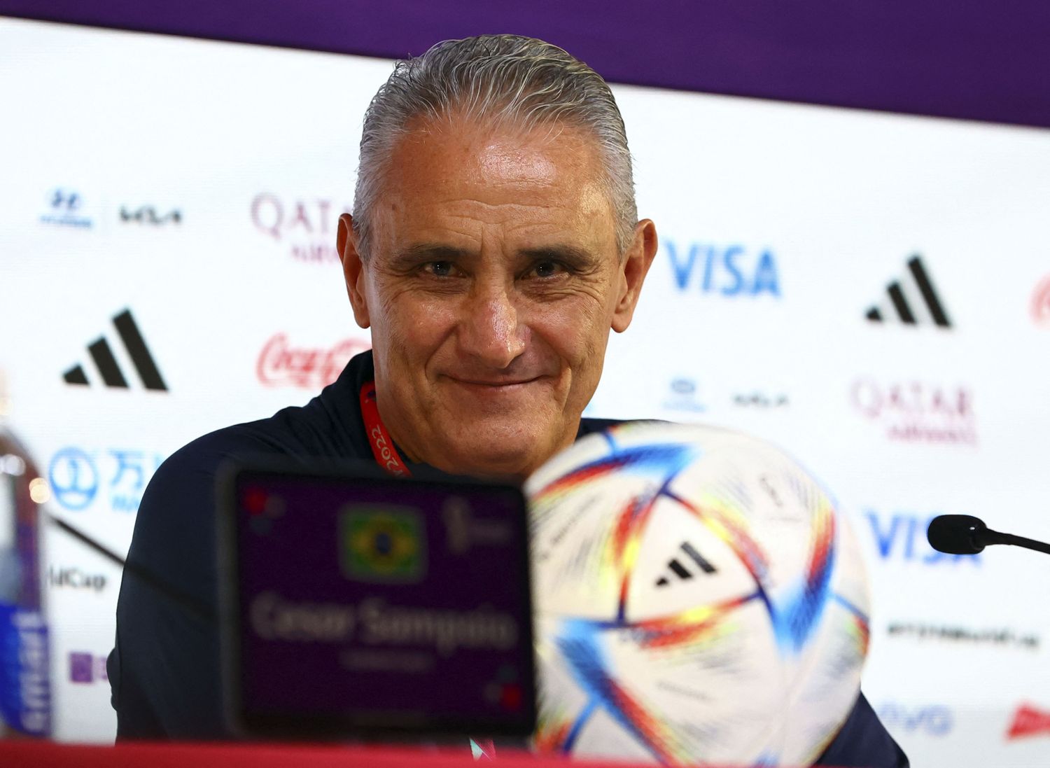 Tite, entrenador de Brasil.