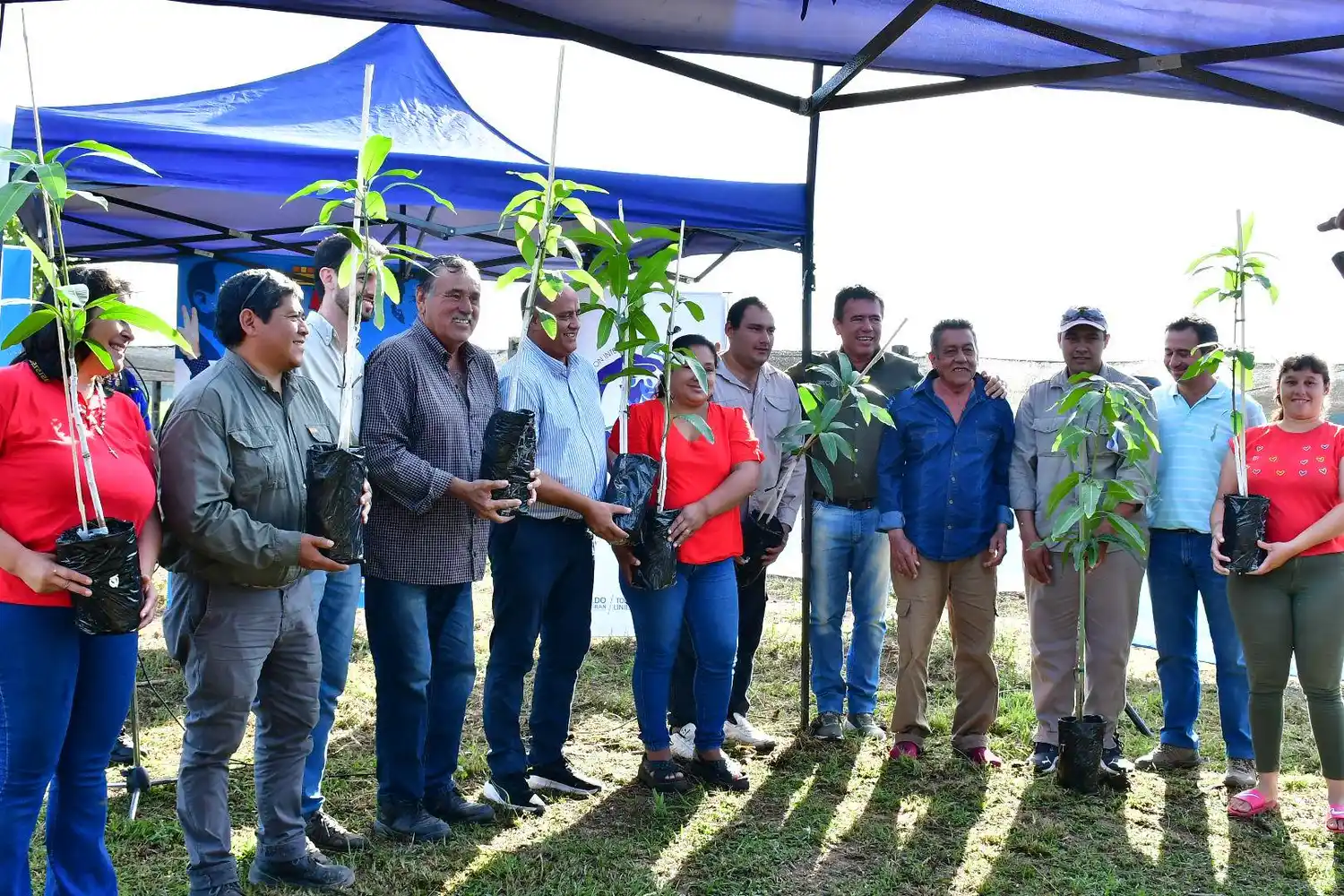 Se realizó una nueva jornada del cultivo de mango en Isla Yobai