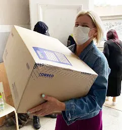 Llegaron quinientas vacunas de AstraZeneca