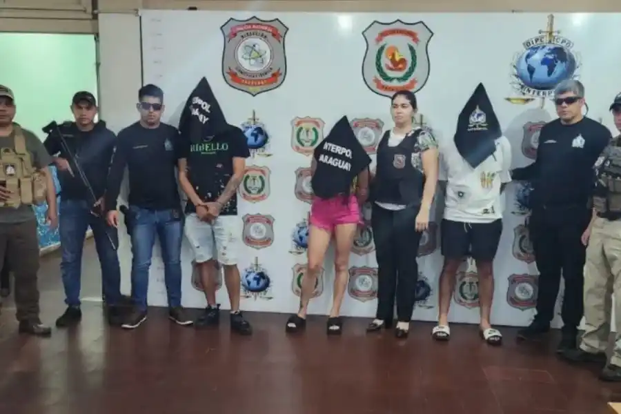 Los novios del casamiento narco en Ibarlucea fueron detenidos en Paraguay