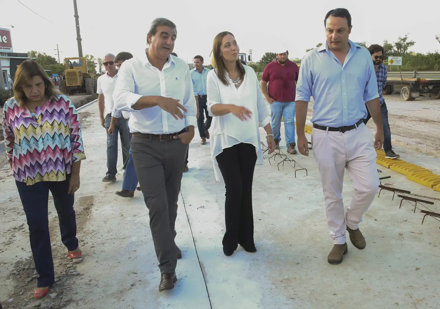 Vidal en San Antonio de Areco: "Trabajamos en los 135 municipios"