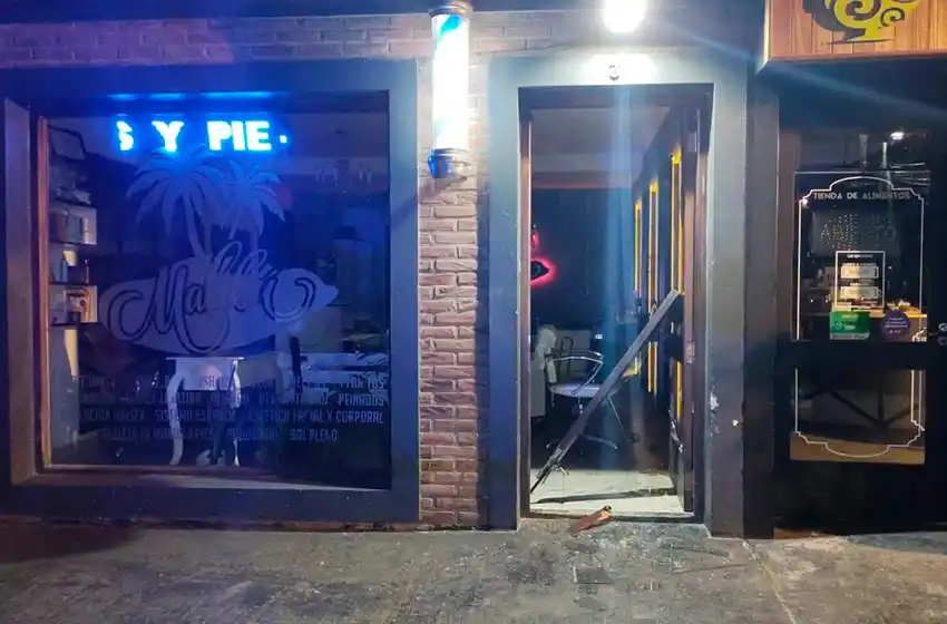 Lo detienen luego de robar un comercio