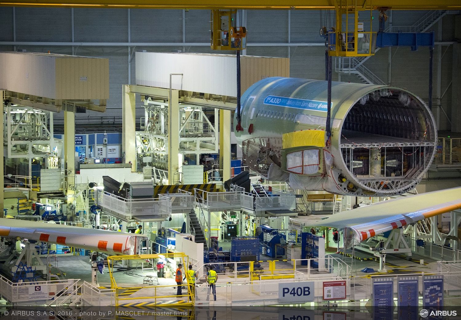 El primer A330neo ingresó a la línea de ensamblaje final