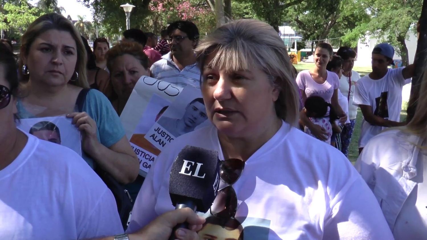 Reclamaron justicia por el crimen de Alan Galvan