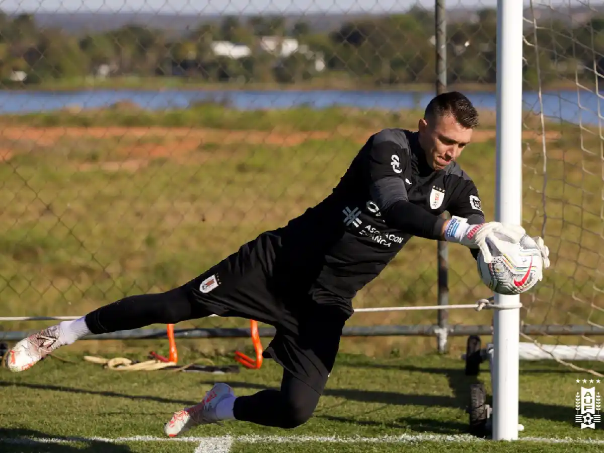 Uruguay se entrenó por primera vez en Brasilia