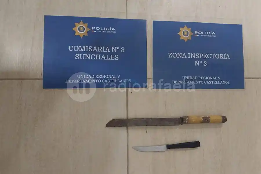 Violenta pelea entre hermanos terminó con un herido por una apuñalada en el glúteo