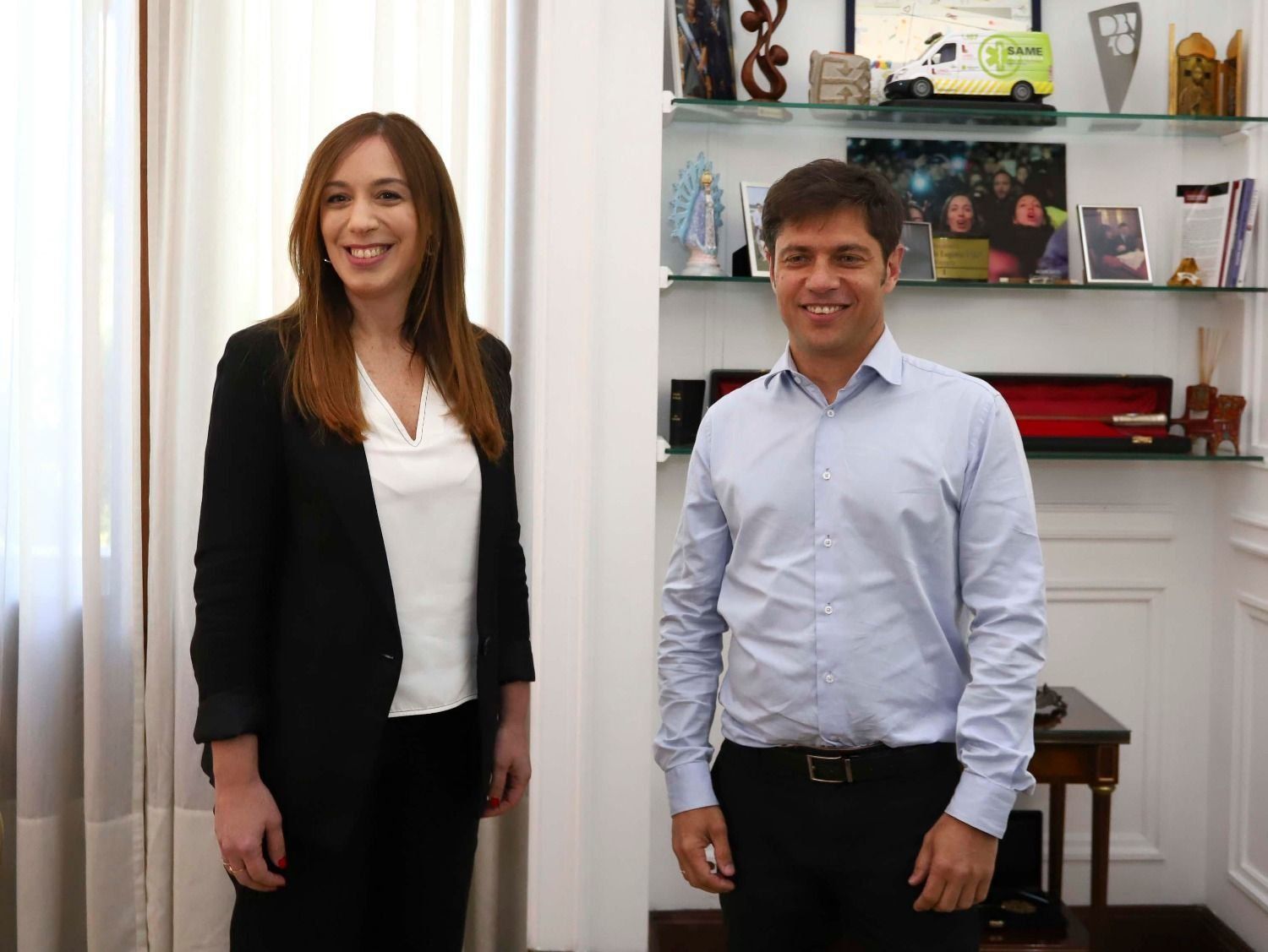 Kicillof se reunió con Vidal y le pidió dar marcha atrás con el aumento de la luz