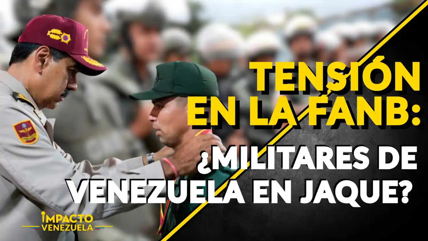 TENSIÓN EN LA FANB: ¿militares de Venezuela en jaque? – VIDEO