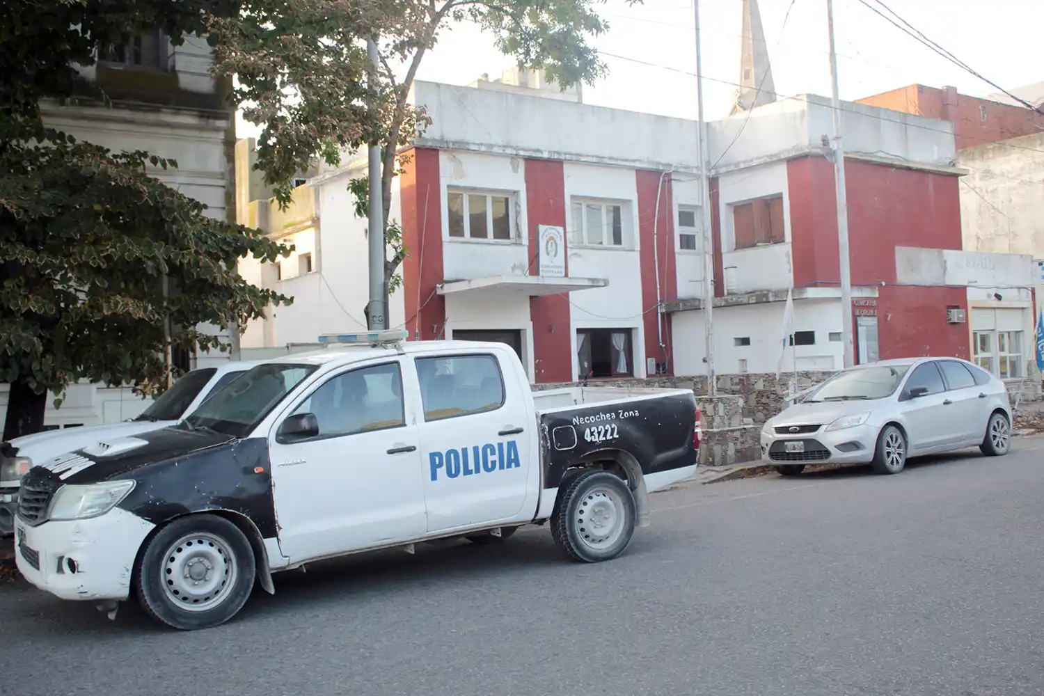 Denuncia. Se radicó en la Comisaría Primera por lo ocurrido anoche en calle 63 casi 66