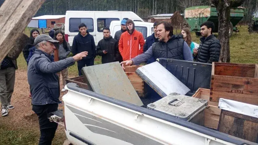 Estudiantes de la UTN Concordia recorrieron establecimientos productivos en Puerto Yeruá