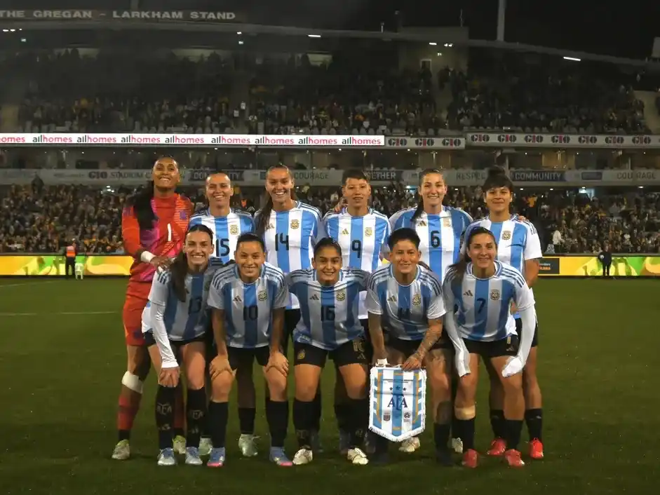 La Albiceleste se prepara para la Copa América.Foto:AFA