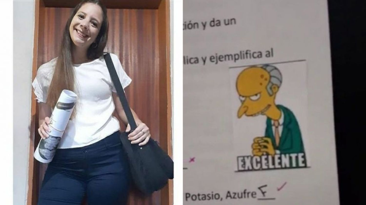 ¡Se hizo viral por corregir los exámenes con memes!