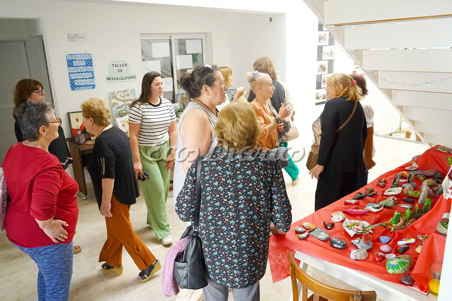 Muestra de talleres. Este año en el hogar se dictaron 33 talleres