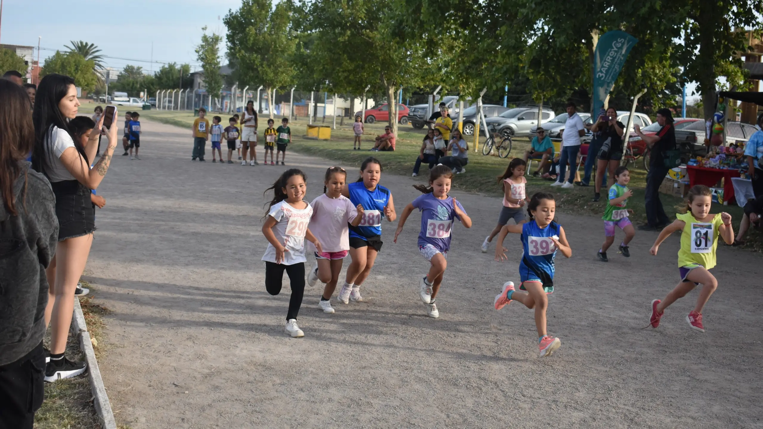 La Carrera de Reyes fue convocante para familias y emprendedores