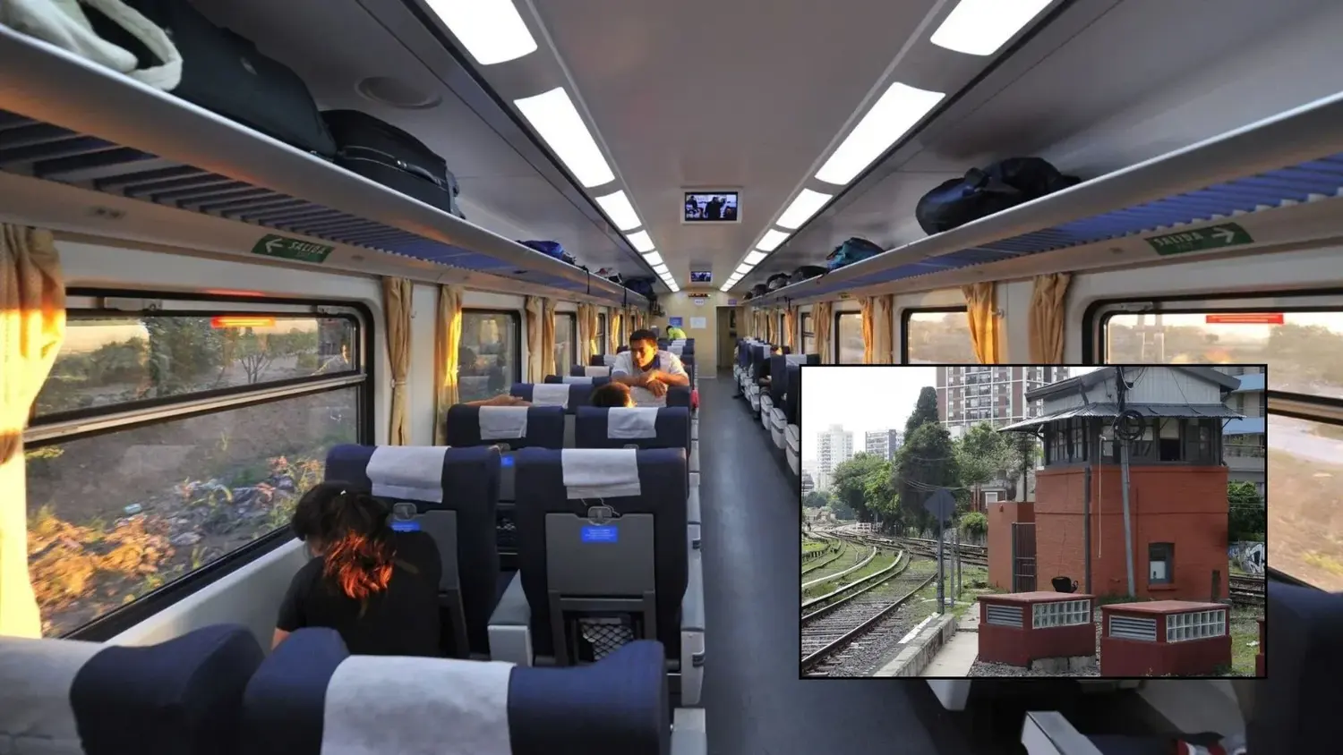 Durante el fin de semana largo de octubre no habrá servicio de trenes en el ramal Retiro-Rosario. Es por obras en el empalme Coghlan en CABA (Fotos: @TrenesGenerales-Wikimapia)