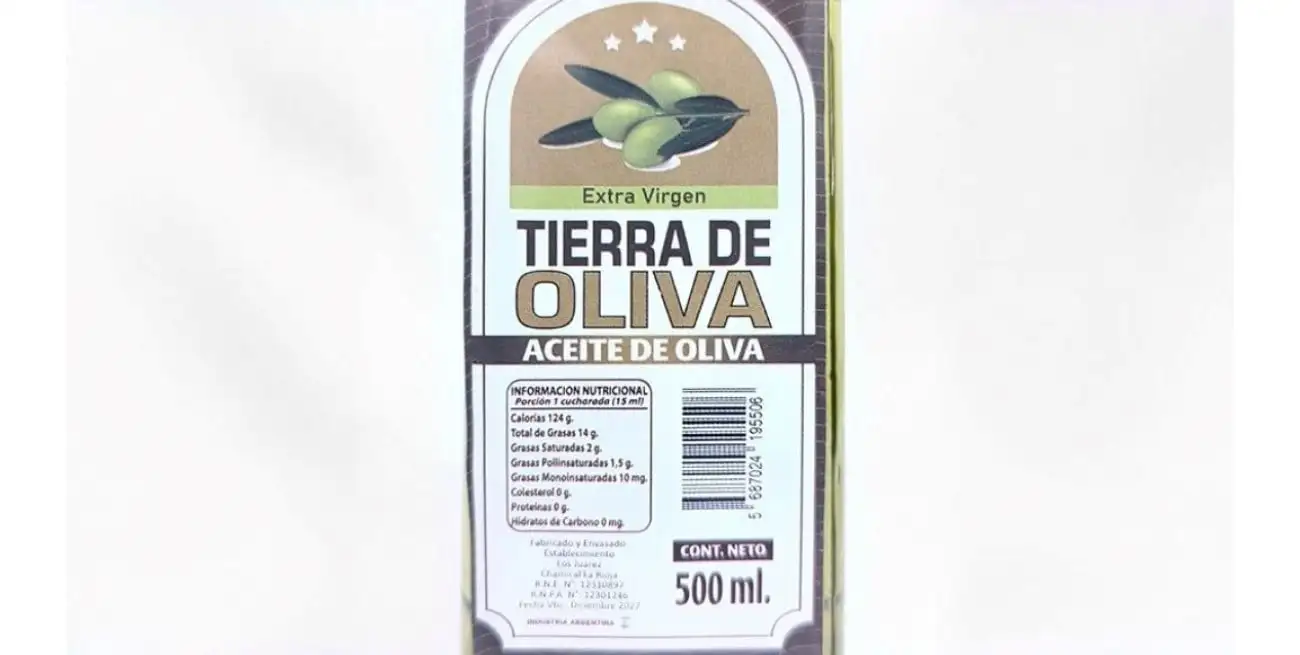 Se prohibió la tenencia, el transporte, la comercialización y exposición en todo el territorio de la provincia de Santa Fe del aceite de oliva marca Tierra de Oliva.