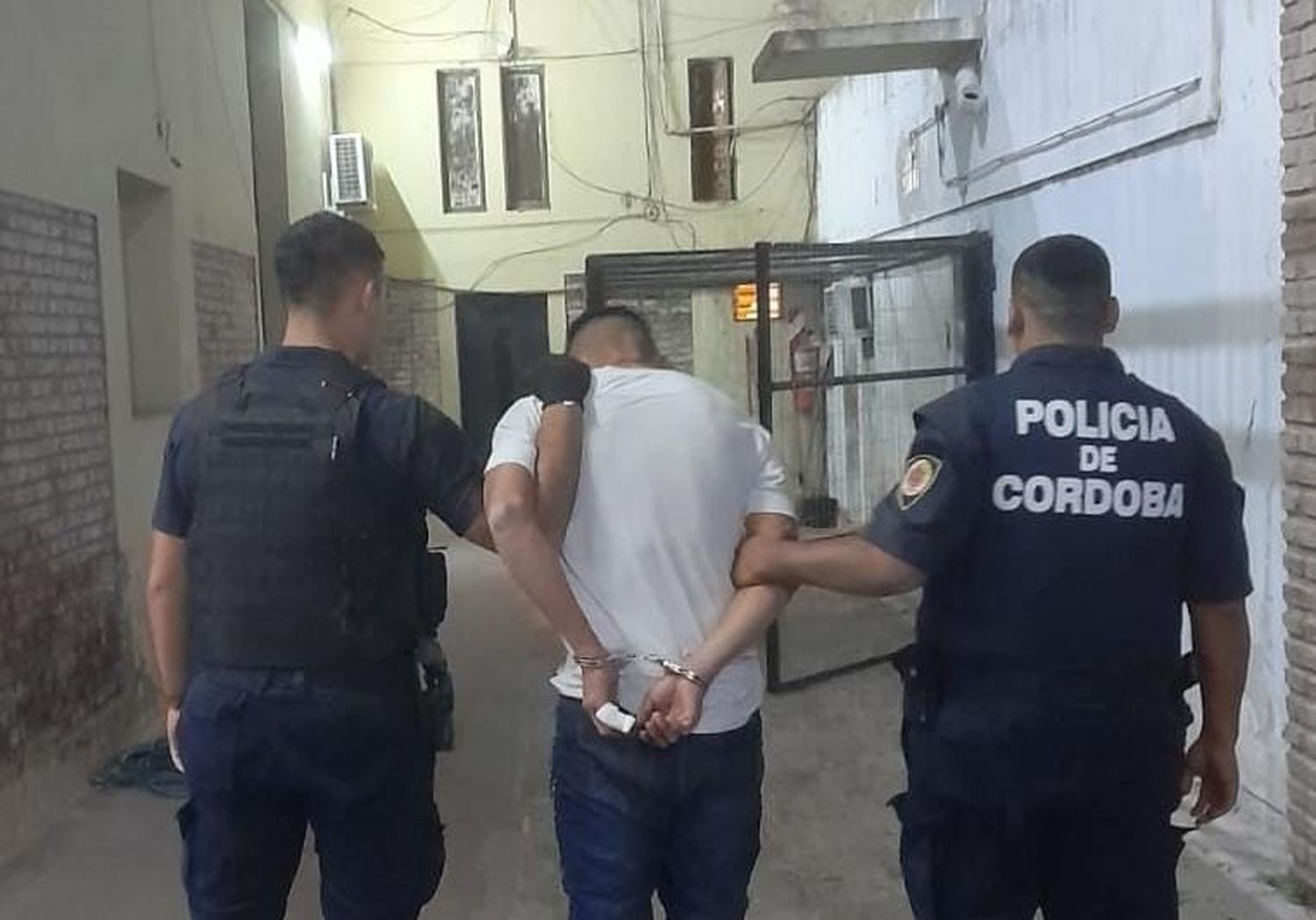 Detenido en barrio Parque