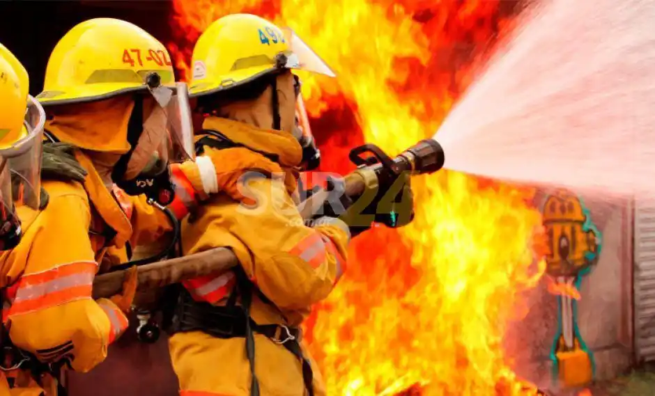 Reconocimiento del PDP a los bomberos voluntarios en su día