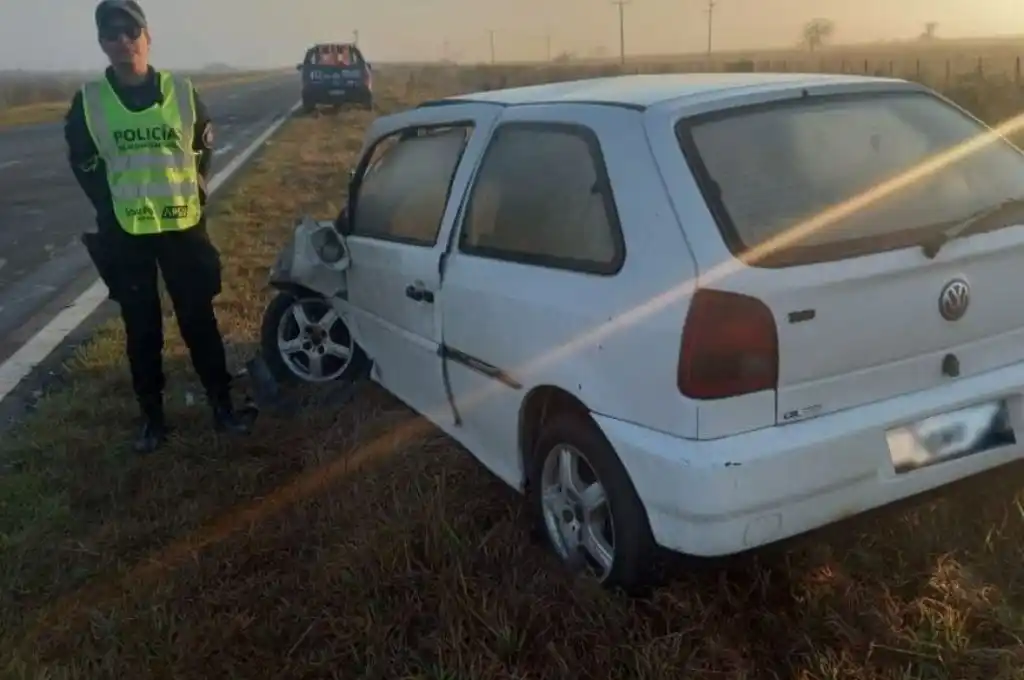 Accidente fatal en RN 11, entre Gdor. Crespo y La Criolla: una persona muerta