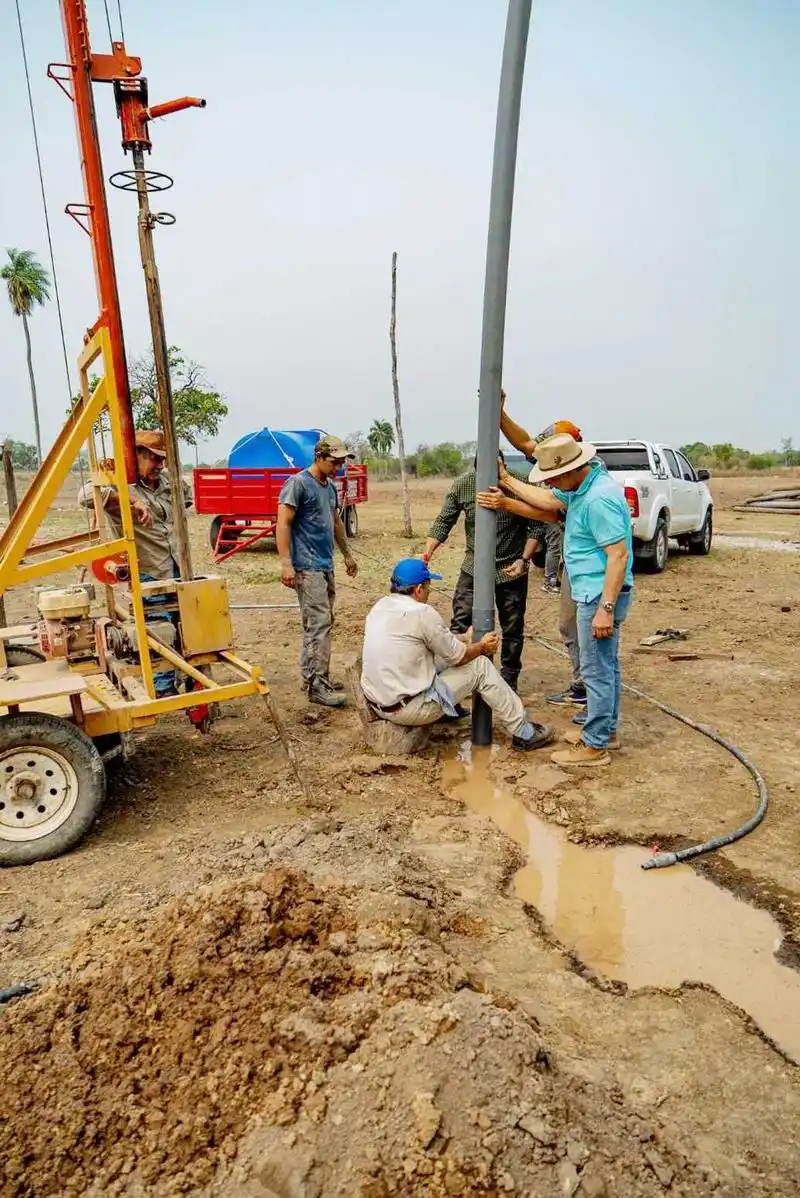 Laguna Gallo: Capacitan a los productores 
en la extracción de agua subterránea