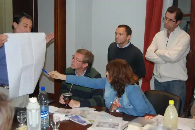 Presentaron el preproyecto de Plaza Inclusiva al Intendente