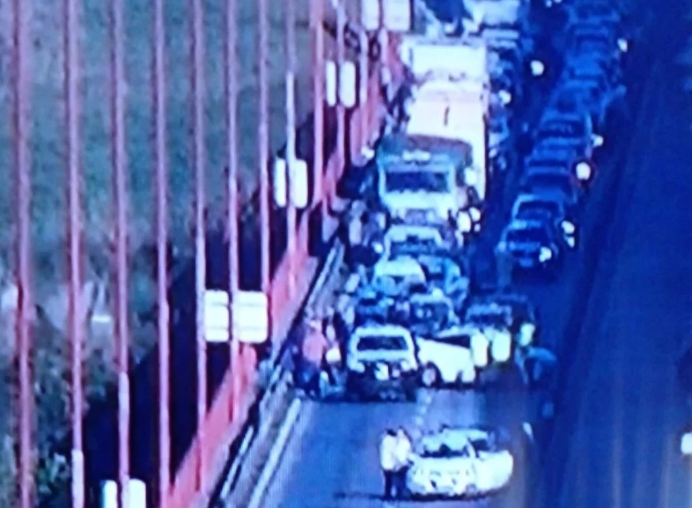 Accidente múltiple en Zárate - Brazo Largo: está cortado el tránsito de Buenos Aires a Entre Ríos