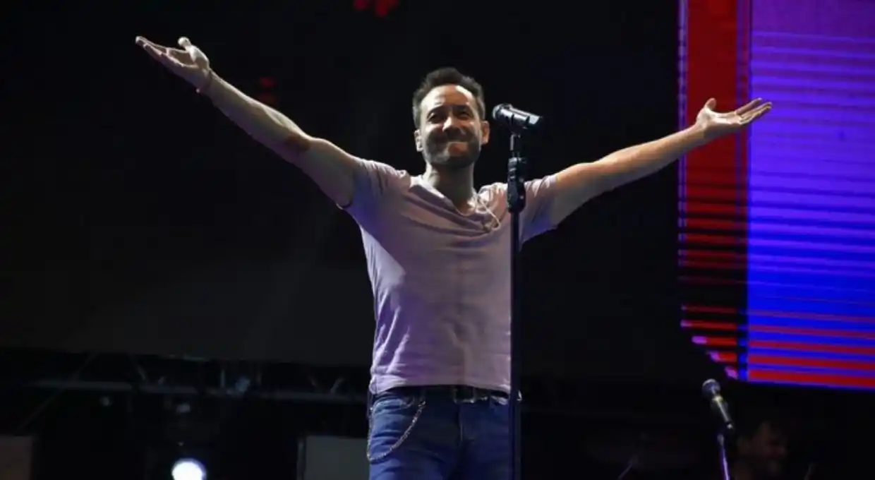 Luciano Pereyra conquistó los corazones del público chayero