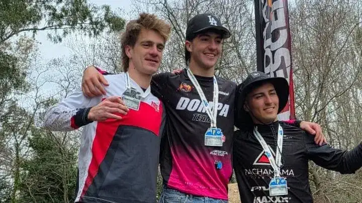 Gaspar Gregorini, ganador de la fecha en descenso