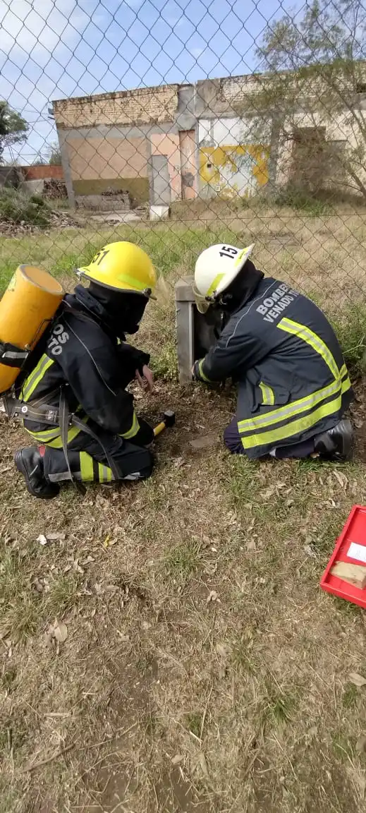 Escape de gas Presidente Perón y Cabral - 2