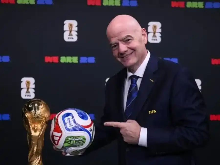 Gianni Infantino insinuó una posible ampliación del Mundial 2030 a 64 equipos para 2030. Foto:FIFA