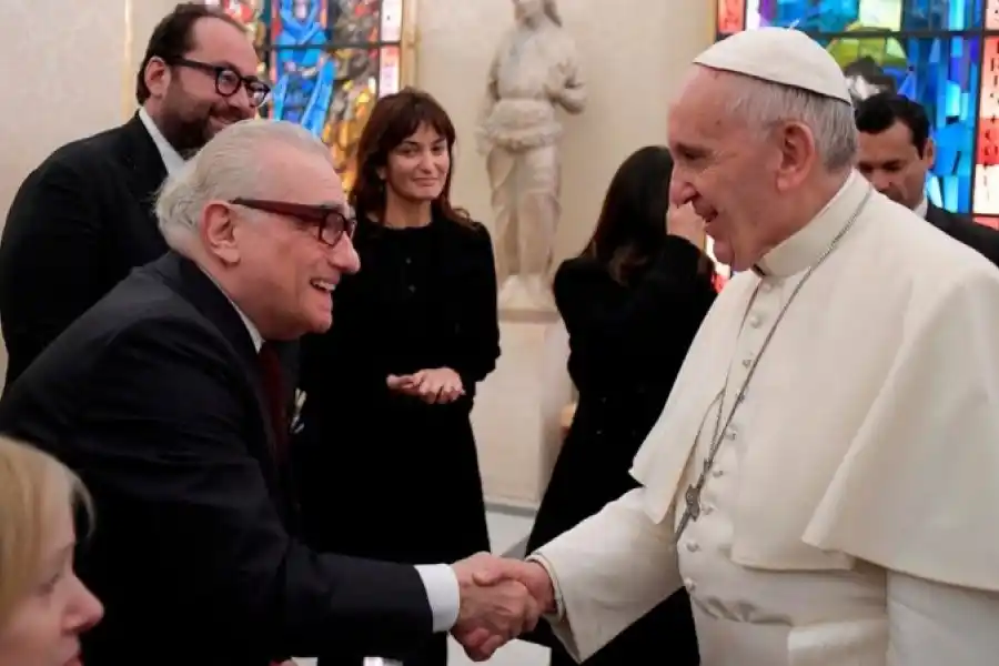 Tras reunirse con el Papa, Scorsese dijo que hará una película sobre Jesús