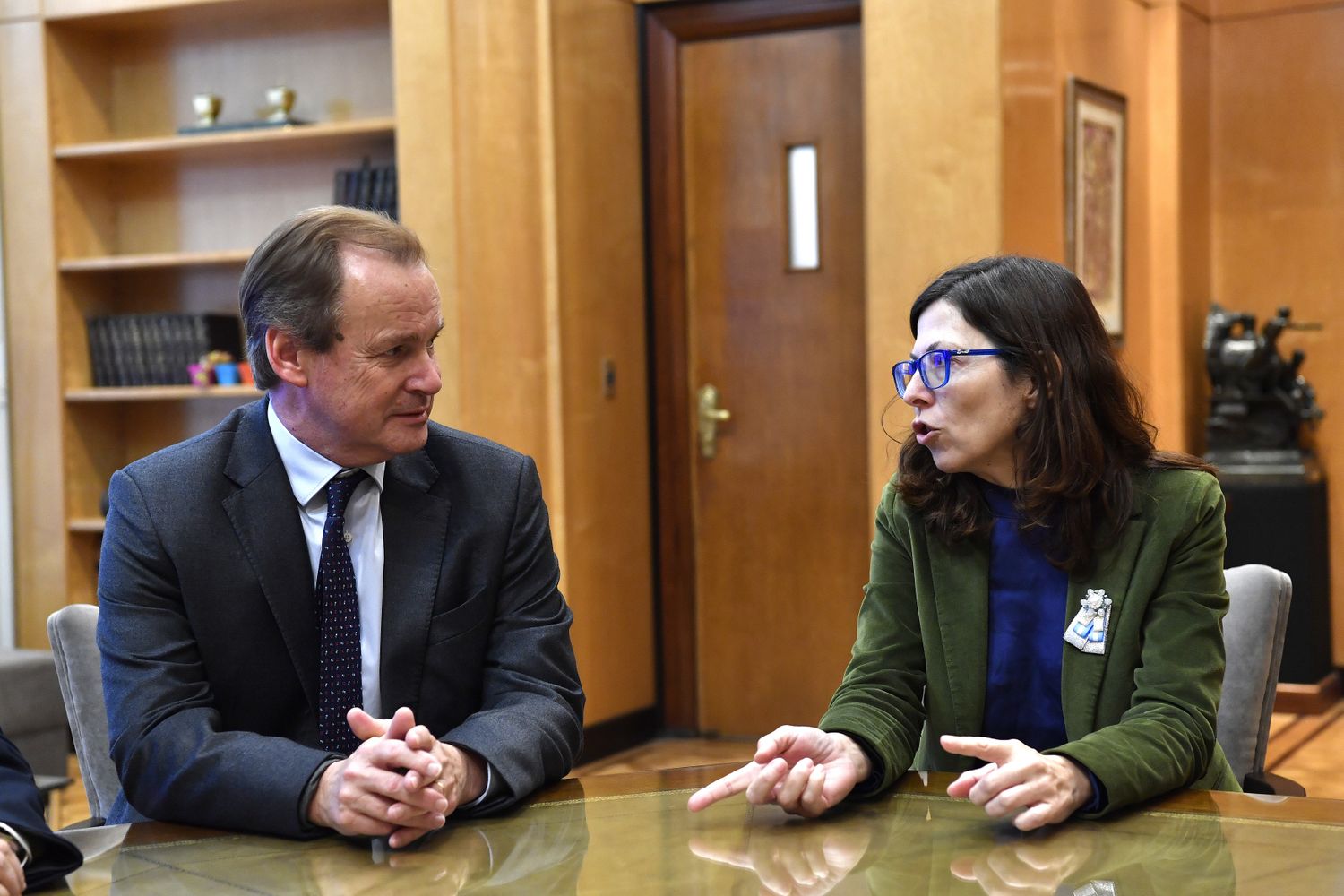 Bordet se reunió con la Ministra Batakis