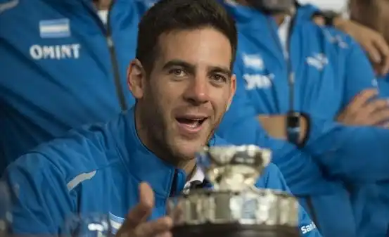 Del Potro, emocionado: "Esto es histórico, impensado y soñado"