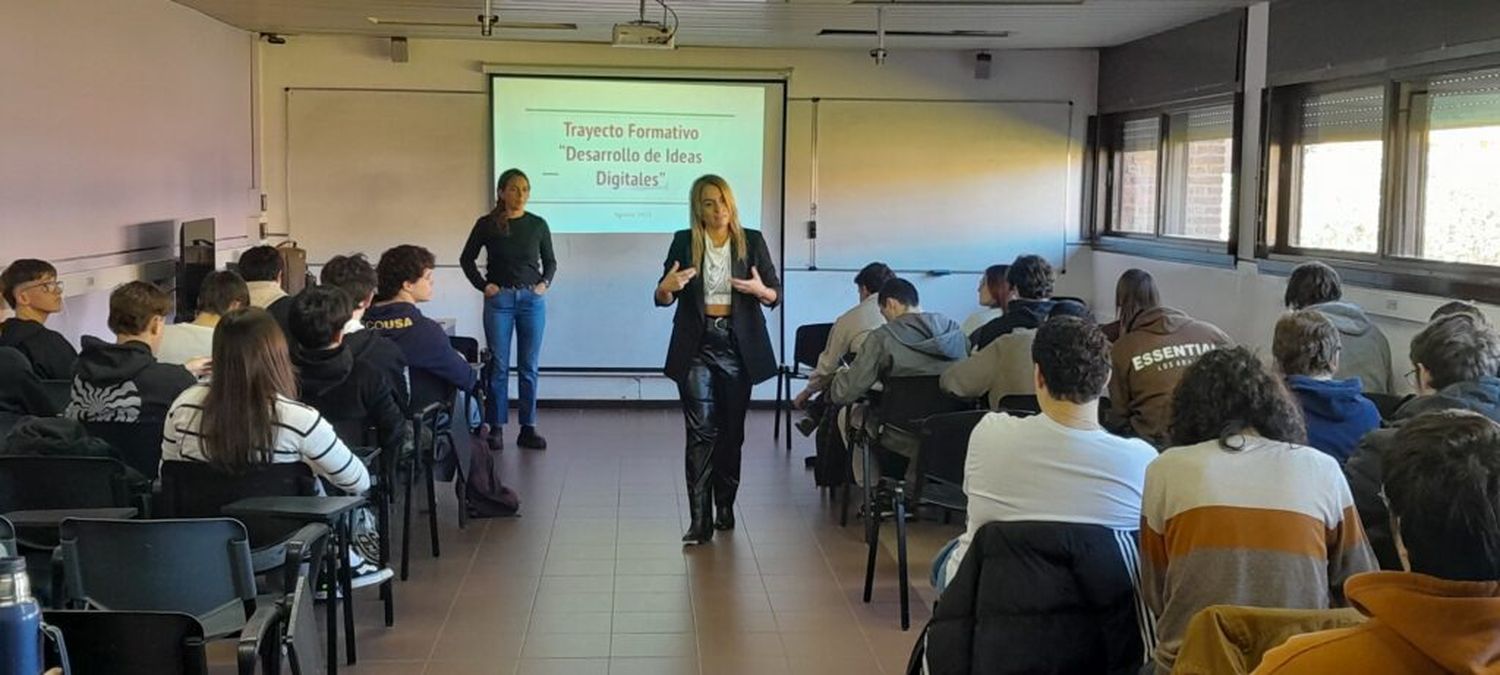 Comenzó “Desarrollo de Ideas Digitales”, el trayecto formativo para estudiantes de Educación Técnica